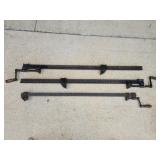 Large Vtg Bar Clamps Tools Woodworking