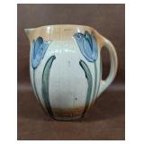 Antique Early 1900s Roseville? Pottery Blue Tulip