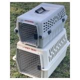 PAIR OF PET CARRIERS