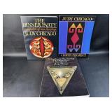 Trio of Soft Cover Judy Chicago Books