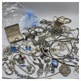 SILVER TONE JEWELRY