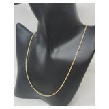 10k Gold Rope Necklace