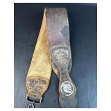 Antique Straight Razor Strap Union Cutlery 30
