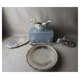 Corbell & Co. Silver-plate Hollowware Bird neck