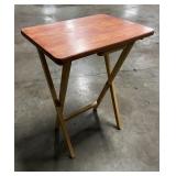 Wood Folding TV Tray Table