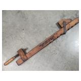 Antique LG WOODEN FURNITURE MAKING CLAMP Seidel &