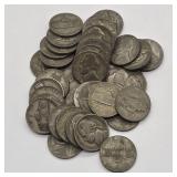 $2 FACE VALUE WARTIME SILVER NICKELS