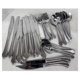 Stainless Partial Flatware Set 40+ Pieces