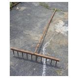 Primitive Wooden Rake