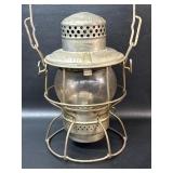 Adlake Kero Railroad Lantern Penn Central PC Logo