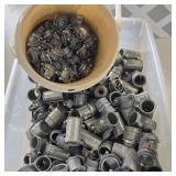TOTE OF ELECTRIC WIRE CONNECTORS & CONDUIT