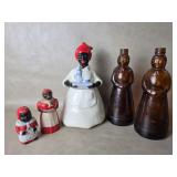 Black Americana Collection Cookie JarMrs.
