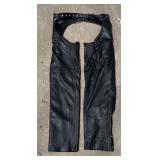 USA Leather Bikers Chaps Wear Noted in Last 2