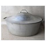 Vtg. Super Maid Cast Aluminum Roaster Dutch Oven