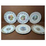 Antique 1920 The Great War Plates, 1910,1914