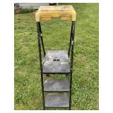 COSCO 3- STEP WORK LADDER W/ TRAY & DRAWER