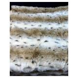 Dennis Basso Faux Fur Throw 56ï¿½ï¿½x66ï¿½ï¿½