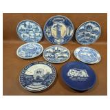Vintage Souvenir Plates, Mount Rushmore,