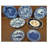 Vintage Souvenir Plates, George Washington