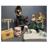 Bear, Lamb & Angel Figurines, Lighthouse Drawer