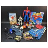 Vintage Toys +, Superman , Batman & Spider-Man
