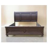 Modern King Size Sleigh Bed Frame