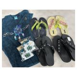 4 Pair Womenï¿½s Sz 8 Flip Flops J Crew +, Look
