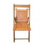 Vintage Wood Child Size Folding Chair