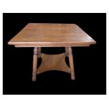 Antique Oak Parlor Table