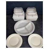 VINTAGE ANCHOR HOCKING MICROWARE MICROWAVABLE