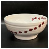 1 Fiesta Ladybug Footed Rice Bowl , 6 Inch ,
