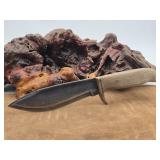 Custom Forged Hunting Knife by Tony Wheeler