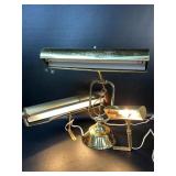 Brass Piano Lamp w/ Treble Clef non working - may