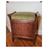 Victorian Hardwood Piano Stool Bauhaus Upholstery