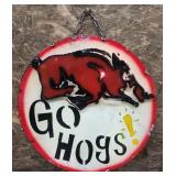Arkansas Razorbacks Backlit Metal Sign Welded Go