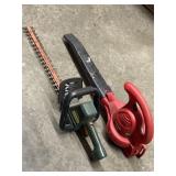 TROY-BILT 180B LEAF BLOWER & BLACK & DECKER HEDGE