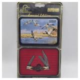 SCHRADE DUCKS UNLIMITED SPECIAL EDITION KNIFE SET