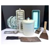Vintage Ice Cube Trays, Cleaver, Farberware Ice