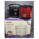 Small Slow Cookers, Crockpot & Rival + Spring