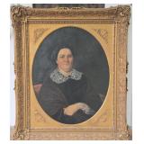ca 1840 Portrait of Lucy Ann Otey Horton by W. Fry