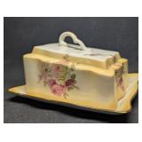 Old Foley James Kent Covered Cheese Dish (some