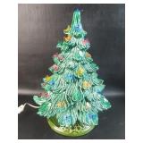 Vtg Ceramic Christmas Tree
