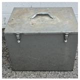 Vintage Metal Storage Box