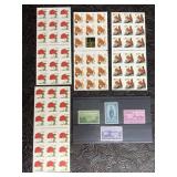 COMPLETE SET OF FOUR VINTAGE U.S. POSTAGE STAMPS