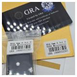 .3CT MOISSANITE ROUND BRILLIANT STONE COLOR GRADE