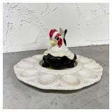 Chicken on the Deviled Egg Plate