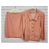 Vtg Banu Paris Skirt Suit Size 10