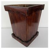 Handmade Primitive Wood Umbrella Stand or Plant