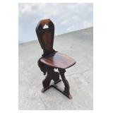 Vintage Renaissance Sgabello Styled Chair