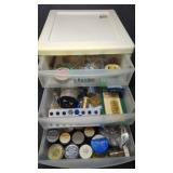 Small Three Drawer Organizer W/ Embossing Powder,